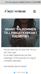 Mobile Screenshot of halmstad.pingst.se