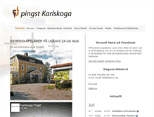 Tablet Screenshot of karlskoga.pingst.se